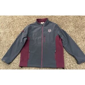 NWOT Texas A&M University Polyester Jacket Colosseum Mens Size 2XL